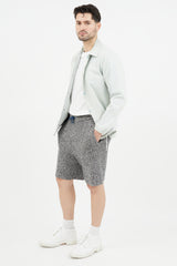 Rag & Bone Black & White Knit Cashmere Short