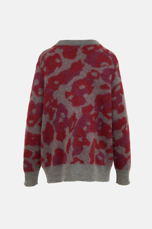 Rag & Bone Merino Wool Patterned Cardigan