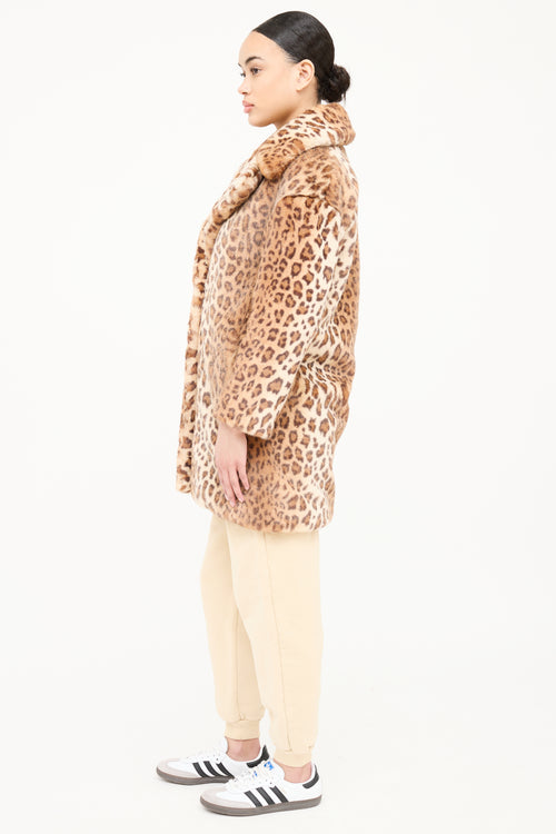 Rag & Bone Fuzzy Printed Jacket