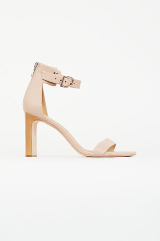 Rag & Bone Beige Ellis Open Toe Heeled Sandal