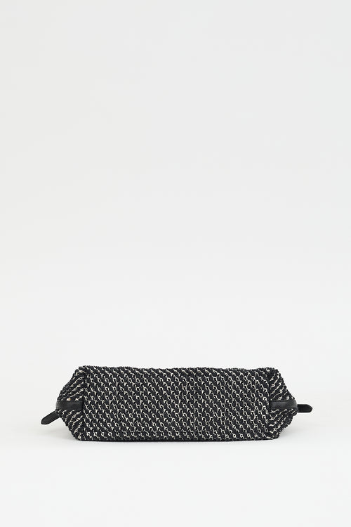 Rag & Bone Black & White Summer Shoulder Bag