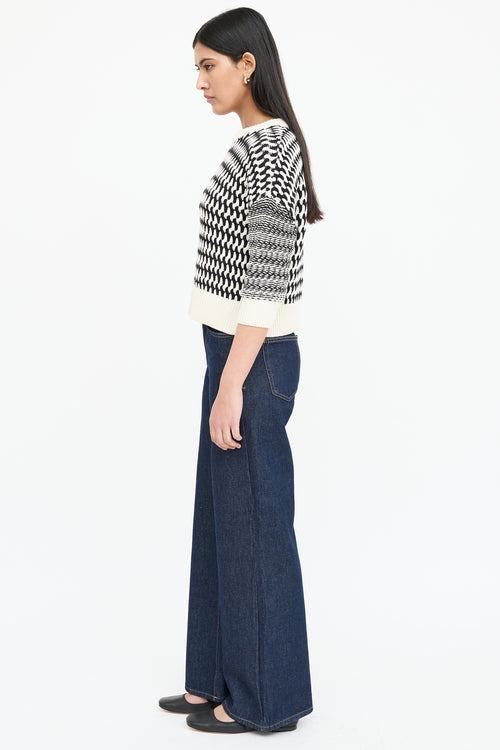 Rag & Bone Geometric Knit Sweater