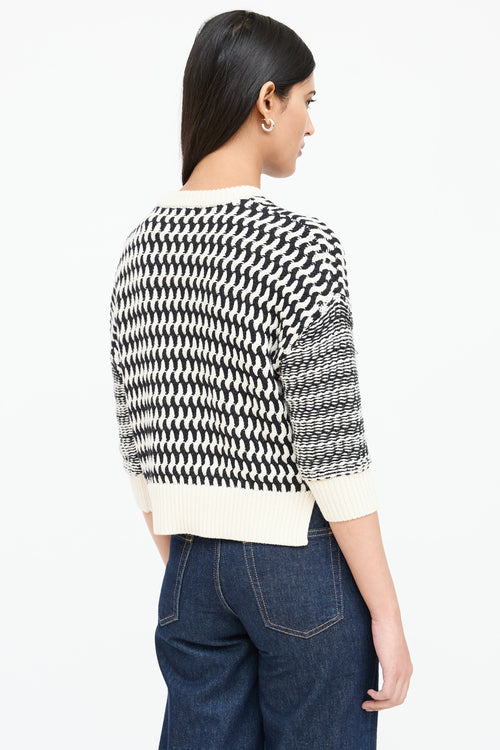 Rag & Bone Geometric Knit Sweater