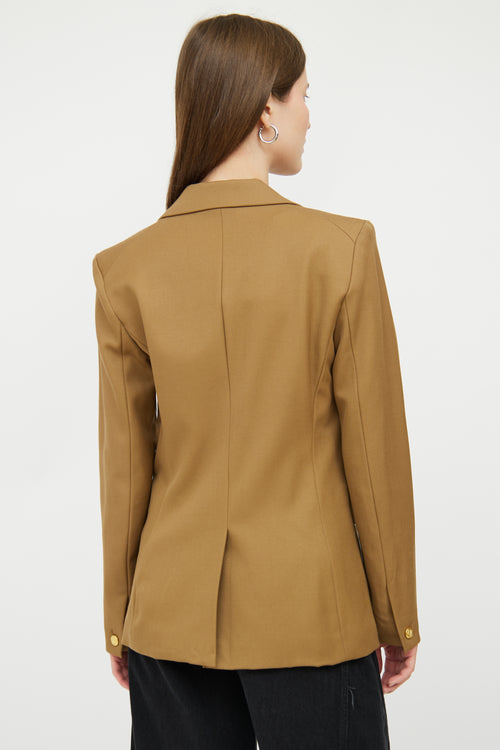 Brown Wool Double Breasted Blazer Rag & Bone