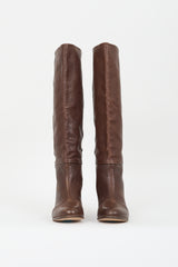 Rag & Bone Brown Leather Knee High Boot