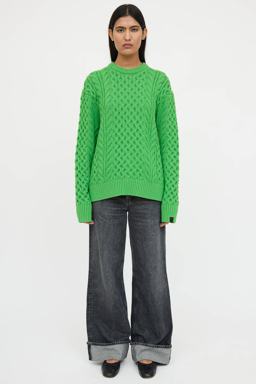 Rag & Bone Wool Cableknit Sweater