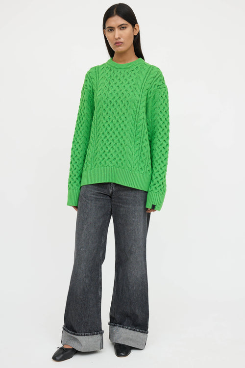 Rag & Bone Wool Cableknit Sweater