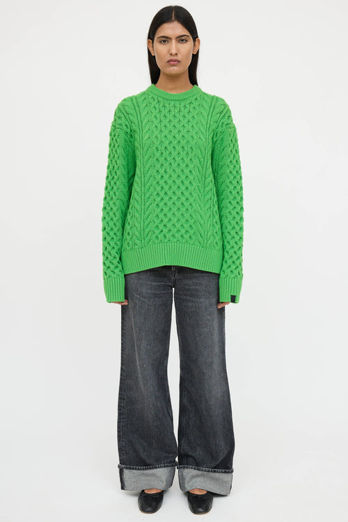 Rag & Bone Wool Cableknit Sweater