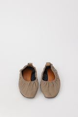 Rag & Bone Taupe Leather Elly Ballet Flat