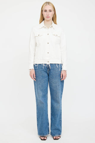 Rag & Bone Distressed Denim Jacket