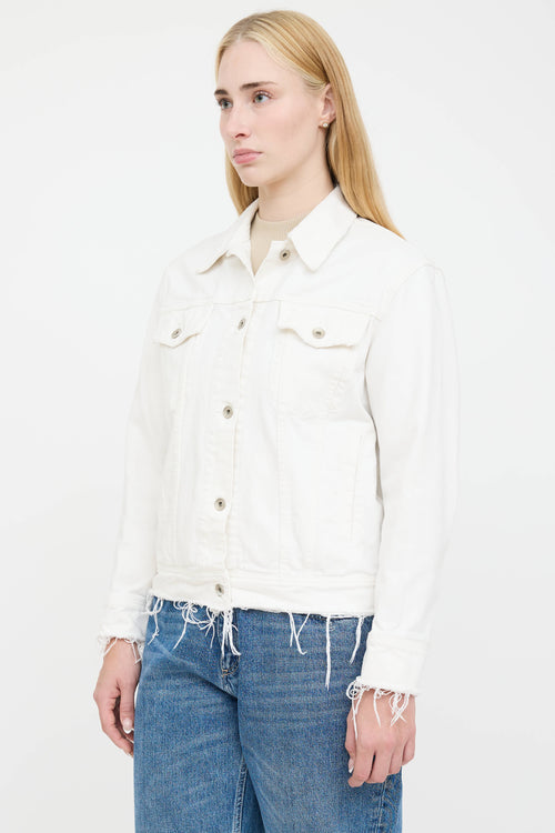 Rag & Bone Distressed Denim Jacket