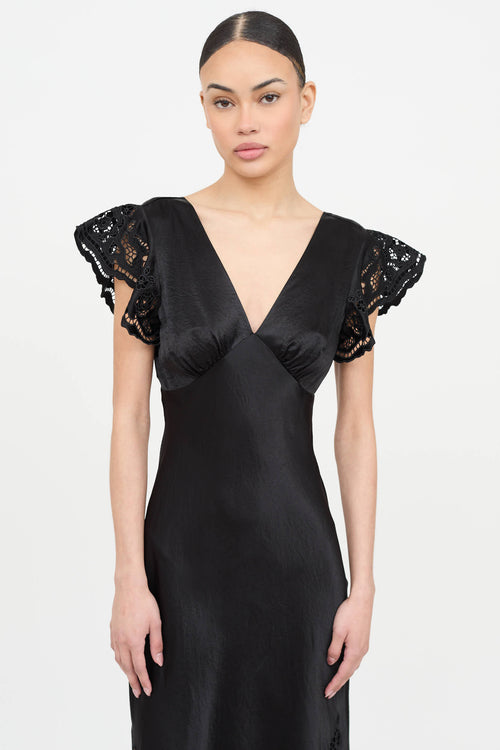 Rails Satin Mckenna Dress