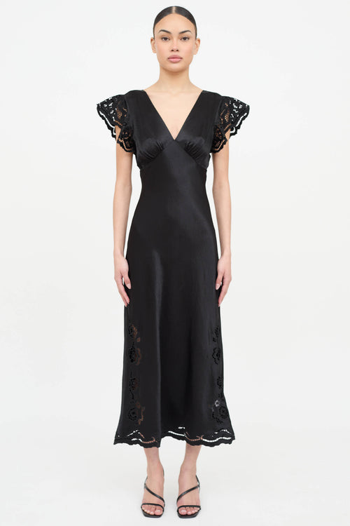 Rails Satin Mckenna Dress