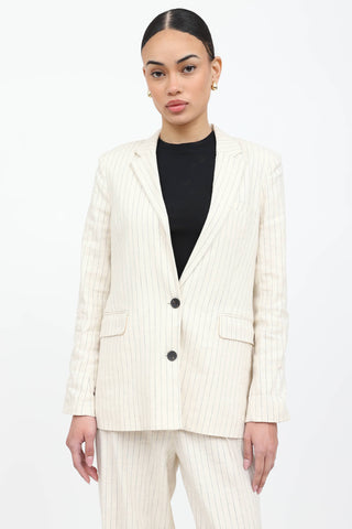 Pinstripe Blazer Co-Ord Set