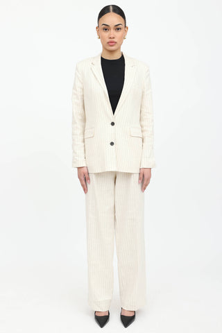 Pinstripe Blazer Co-Ord Set