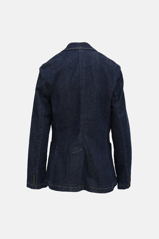 Ralph Lauren Dark Wash Denim Blazer