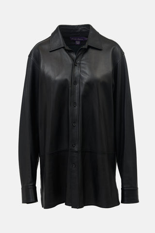 Ralph Lauren Leather Shirt