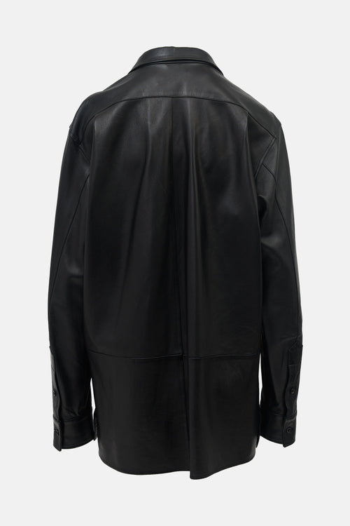 Ralph Lauren Leather Shirt