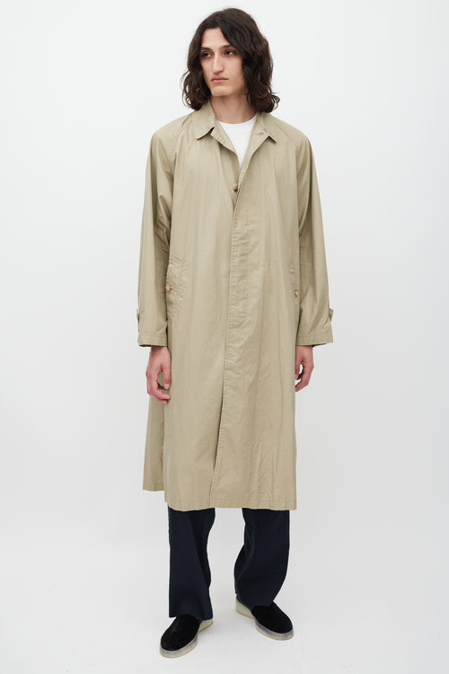 Ralph Lauren Polo Beige Cotton Trench Coat