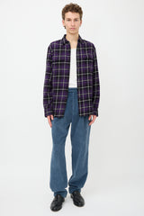 Ralph Lauren Purple Label Plaid Shirt