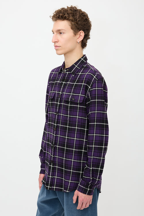 Ralph Lauren Purple Label Plaid Shirt