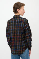 Saint Laurent Corduroy Plaid Shirt