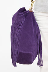 Ralph Lauren Suede Fringe  Bag