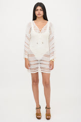 Ralph Lauren Crochet Mini Dress