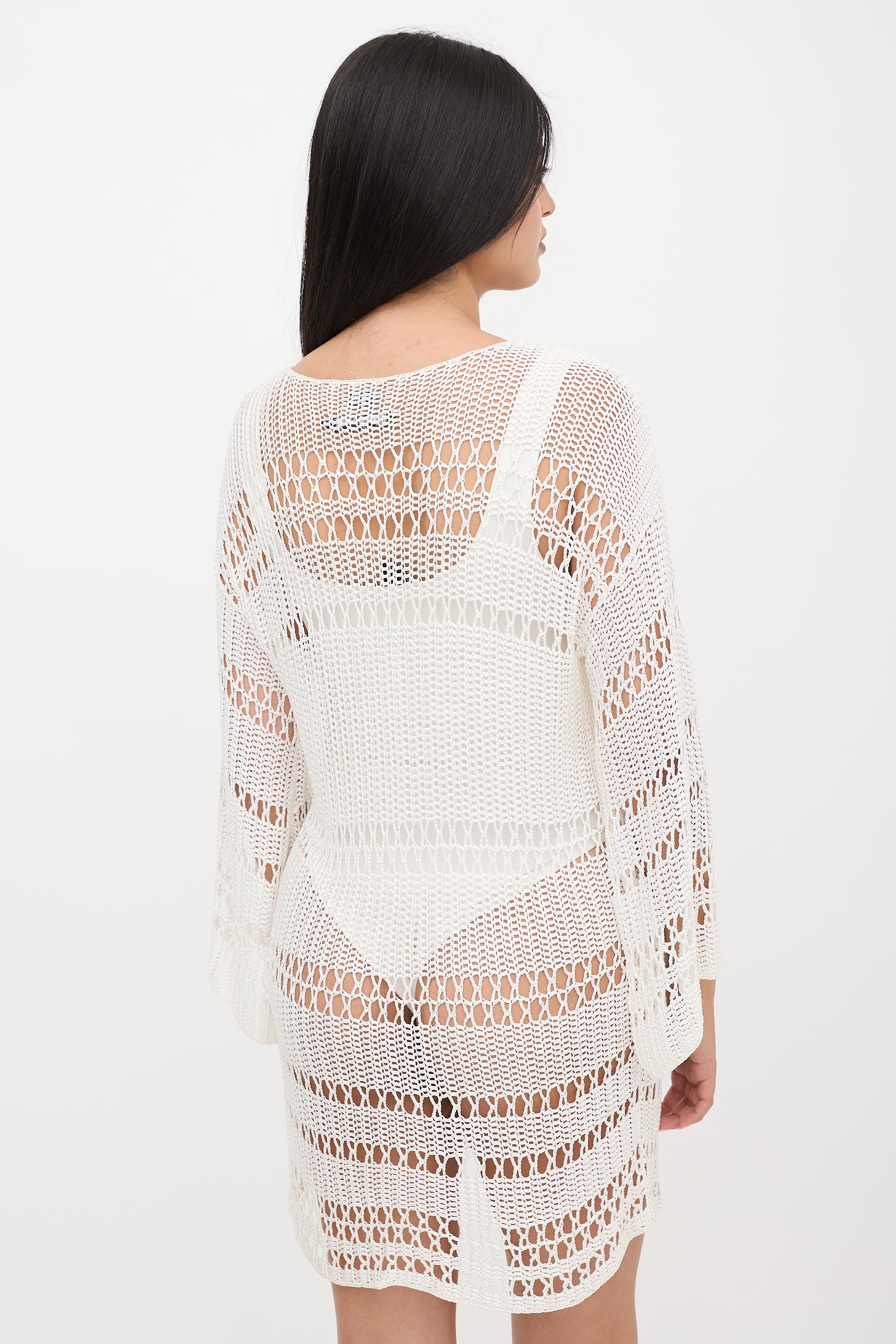Ralph Lauren // Crochet Mini Dress – VSP Consignment