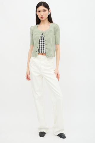 Linen & Cashmere Knit Shirt