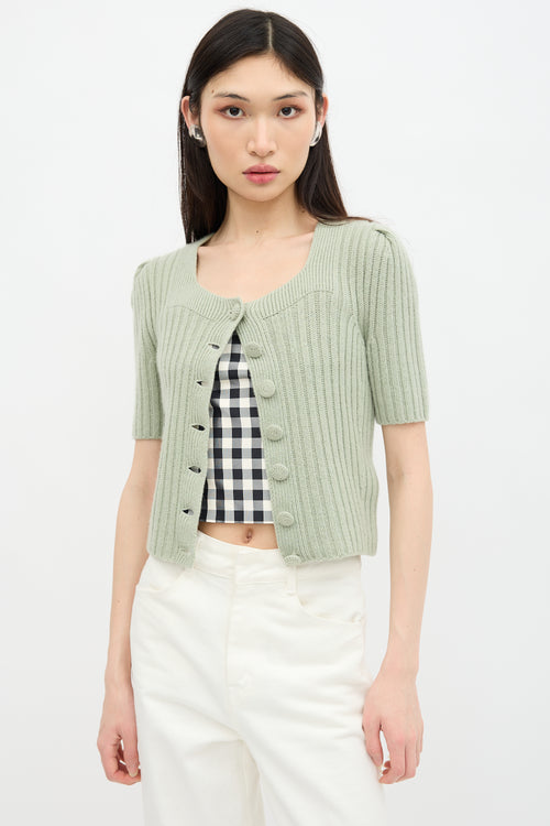 Linen & Cashmere Knit Shirt