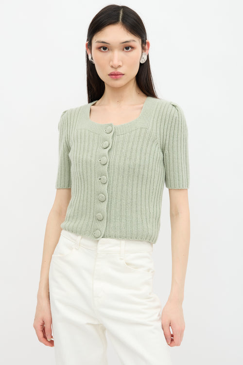 Linen & Cashmere Knit Shirt