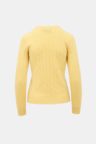 Polo Cashmere Cable Sweater