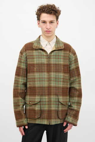 Ralph Lauren Polo Wool & Canvas Reversible Jacket