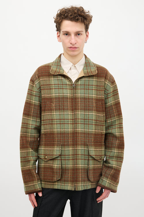 Ralph Lauren Polo Wool & Canvas Reversible Jacket