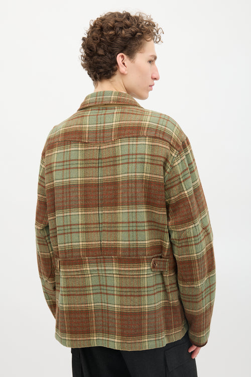 Ralph Lauren Polo Wool & Canvas Reversible Jacket