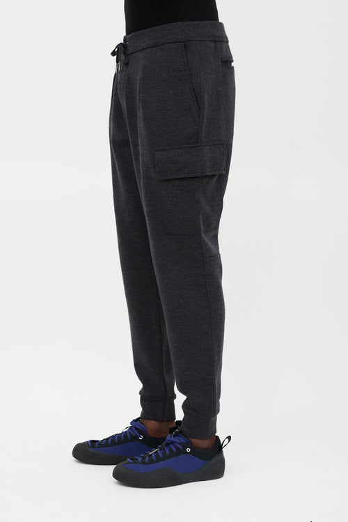 Ralph Lauren Purple Label Wool Jogger Pant