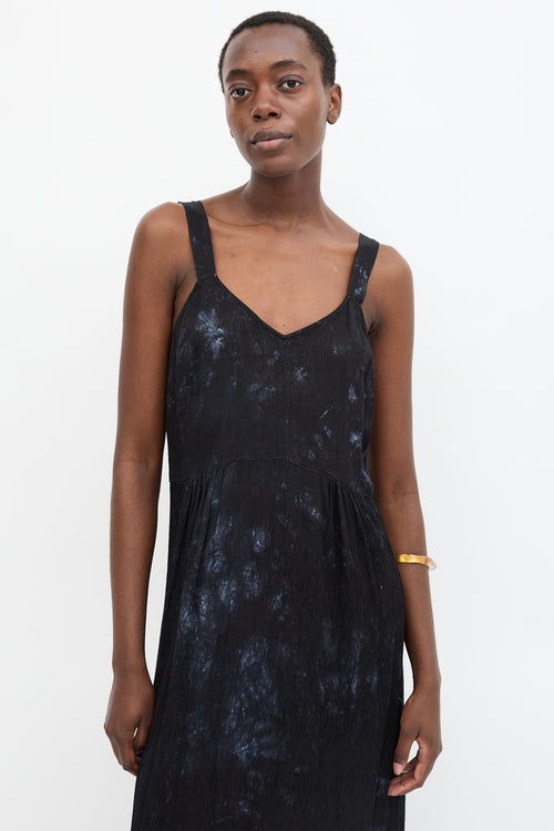 Raquel Allegra Tie Dye Slip Dress