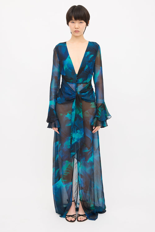 Rat & Boa Sheer Fiorella Dress