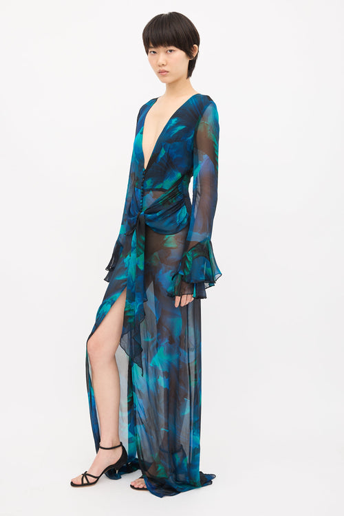 Rat & Boa Sheer Fiorella Dress