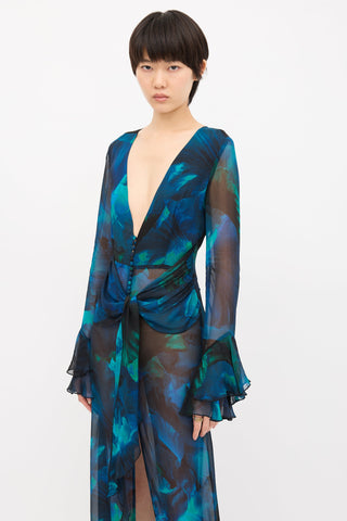Rat & Boa Sheer Fiorella Dress