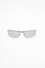 Ray-Ban Silver 3296 Rectangular Sunglasses