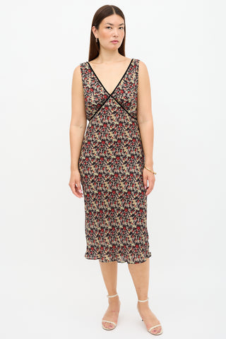 Réalisation Par Silk Floral Stephanie Dress