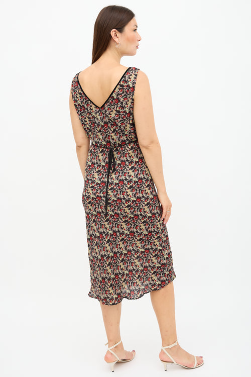 Réalisation Par Silk Floral Stephanie Dress