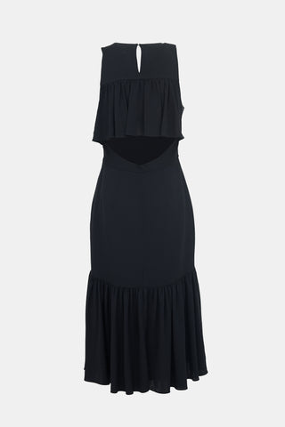 Rebecca Taylor Ruffle Back Dress