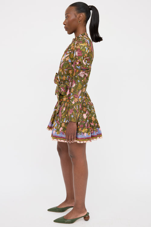 Ulla Johnson Cotton Floral Dress