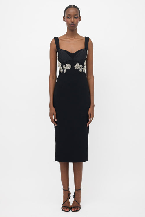 Rebecca Vallance Embellished Sheath Dress