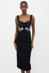 Rebecca Vallance Embellished Sheath Dress