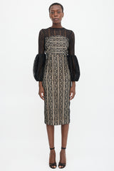 Rebecca Vallance Lace Lou Lou Lantern Dress
