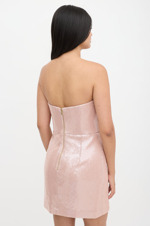 Rebecca Vallance Sequin Mini Dress